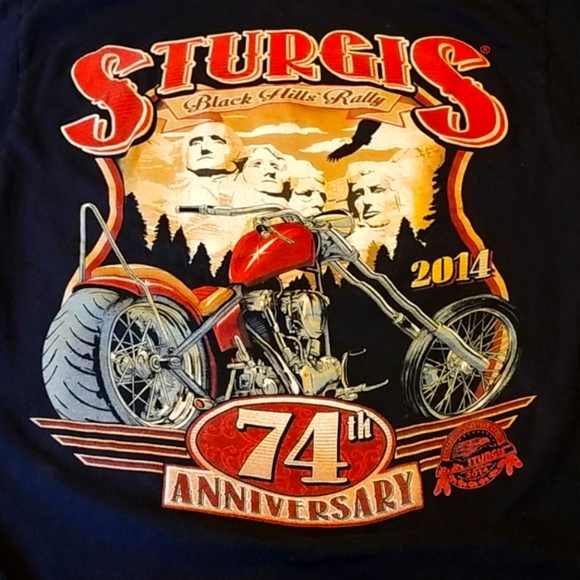 2014 Sturgis Rally T Shirt - Picture 6 of 7